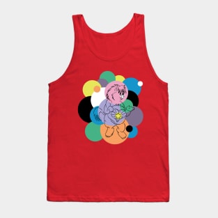 Care Bears & Cousins Noble Heart Horse Line Art Bubbles Tank Top